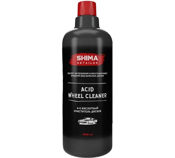 4-х кислотный очиститель дисков SHIMA DETAILER "ACID WHEEL CLEANER", 1 L  4610326360656