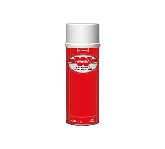 Грунт для быстрого ремонта Wanda 620 PRIM LIGHT GREY аэрозоль, 0.4 л 00100 1
