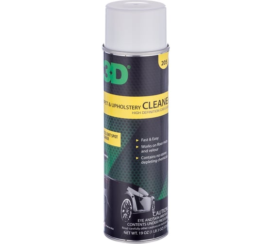 Очиститель ткани 3D Foaming Carpet & Upholstery Cleaner 205 539 г 020527
