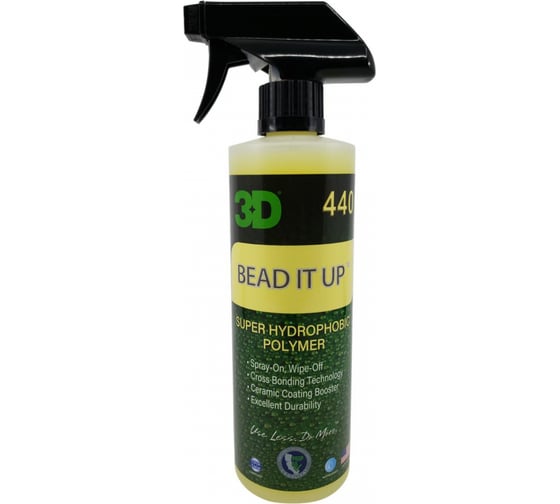 Быстрый защитный состав для усиления свойств керамики 3D Bead it up 440OZ16 0.48 л 020860 1