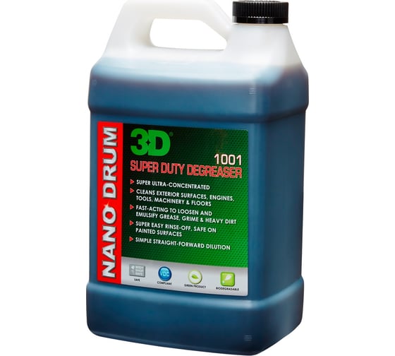 Очиститель 3D ЛКП Super Duty Degreaser 1001OZ64 1.89 л 020481 1