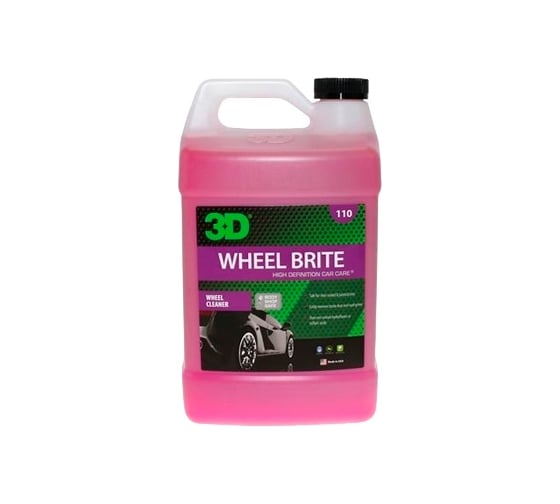 Очиститель дисков 3D Wheel Brite 110G01 3.78 л 020503 1