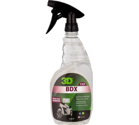 Очиститель ЛКП и дисков 3D BDX 117OZ24 0.71 л 020512 1