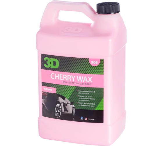 Жидкий воск 3D Cherry Wax 906G01 с запахом вишни, 3.78 л 020621 1