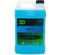 Очиститель ЛКП 3D Wipe 115G01 перед нанесением защитного покрытия, 3.78 л 020859