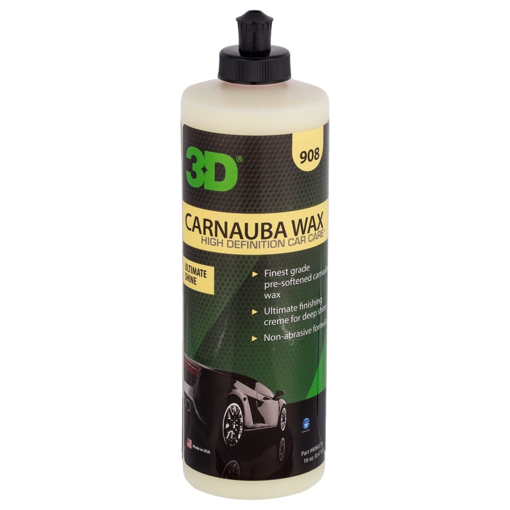 Жидкий воск 3d carnauba wax 908oz16 0.48 л 020622