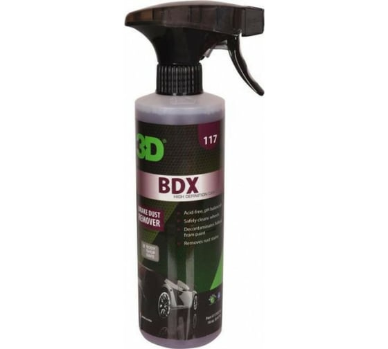 Очиститель ЛКП и дисков 3D BDX 117OZ16 0.48 л 020847 1