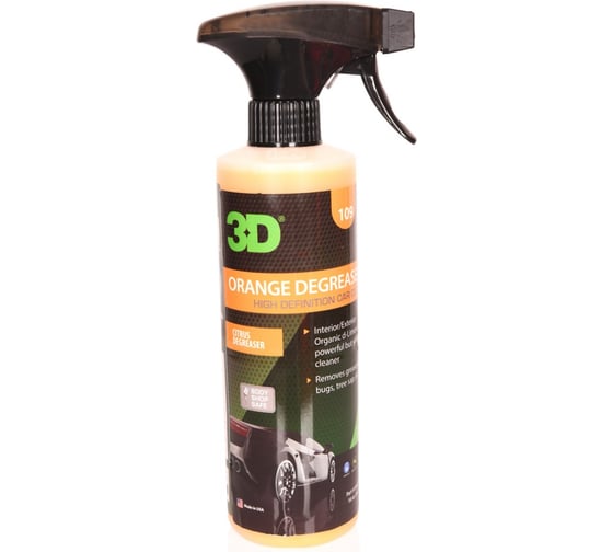 Очиститель ЛКП 3D Orange Degreaser 109OZ16 0.48 л 020846 1