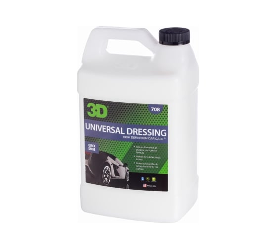 Чернитель резины и пластика 3D Universal Dressing 708G05 18.93 л 020585 1