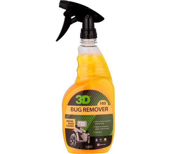 Очиститель ЛКП от насекомых 3D Bug Remover 103OZ24 0.71 л 020483