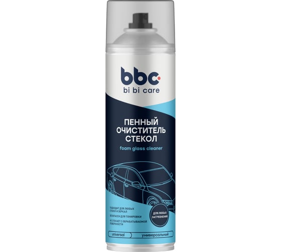 Пенный очиститель стекол BiBiCare 650 мл 4049