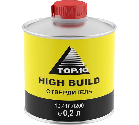 Отвердитель TOP.10 HIGH-BUILD 0,2л 10.410.0200 10.410.0200