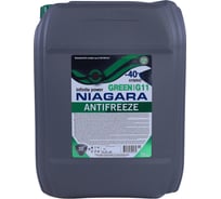 Жидкость охлаждающая NIAGARA Антифриз Ниагара G11 (зеленый) 20 кг 001001002013