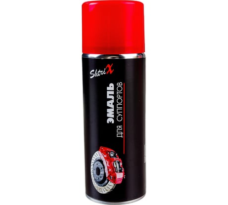 Эмаль для суппортов Аэрохим Shtrix Красная 520мл Спрей Краска SHT-100