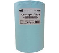 Нетканый протирочный материал СПЕЦСНАБ Celina spec бирюзовый рулон 0,30х0,36х500шт TUR70