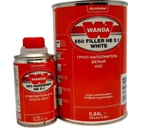 Грунт-наполнитель Wanda VOC 650 FIL HB 5:1 WHITE комплект 1 л 00699