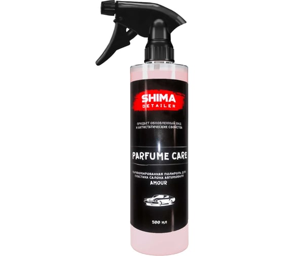 Полироль для пластика SHIMA DETAILER PARFUME CARE AMOUR парфюмированный матовый 500мл 4603740921480 1