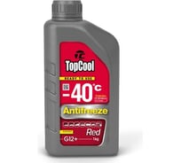 Охлаждающая жидкость TOPCOOL Antifreeze Red -40 C 1кг (красный) Z0012
