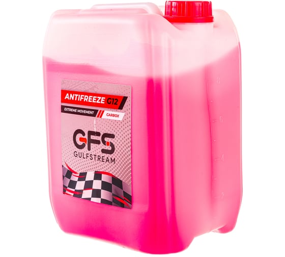 Антифриз GFS G12 красный 10 кг АЗG1210К