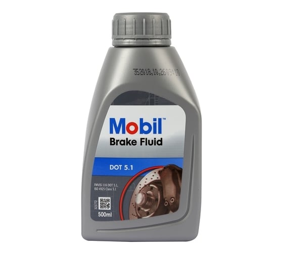 Тормозная жидкость MOBIL Brake Fluid DOT5.1 0,5 л 750156R 1