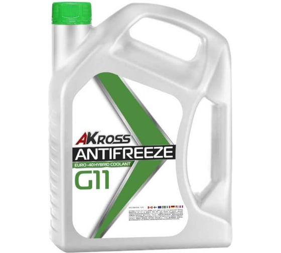 Антифриз AKross Euro G11 9.7 кг -45 AMO0027