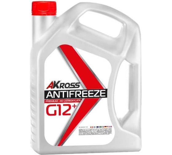 Антифриз AKross Premium G12+ 9.7 кг, -45 AMO0031 1