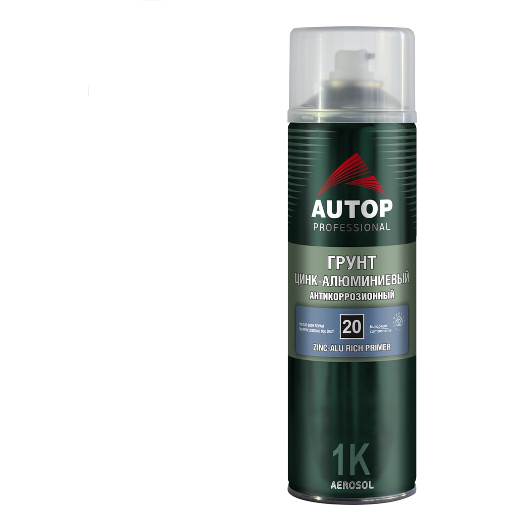 Грунтцинк-алюминиевыйAUTOPProfessional№20антикоррозионный,аэрозоль650млATP-A07815