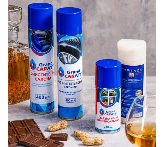 Подарочный набор для ухода за авто Grand Caratt С днём рождения 6849692