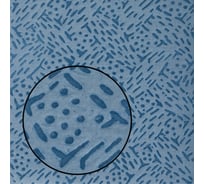 Нетканый протирочный материал PROBOS GAMMA 7703B, 70 г/м2, голубой, V-тиснение, 30x38 см, 35л 7703B35