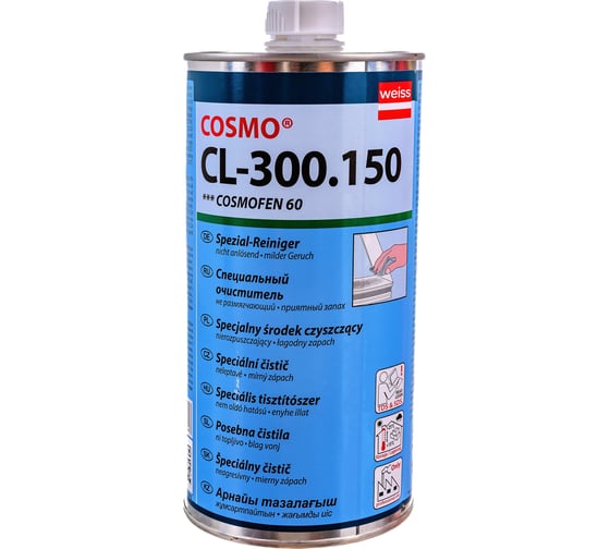 Очиститель алюминия COSMO COSMOFEN 60, металлическая банка, 1000 мл CL .