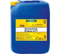 Антифриз RAVENOL концентрат жёлтый TTC Traditional Technology Coolant Concent (20л) 1410100-020-01-999