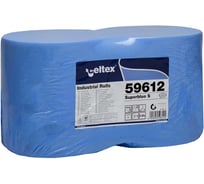 Индустриальная бумага CELTEX SUPERBLUE S 2 рулона (3 слоя, 500 листов в рулоне, лист 22x36 см, синий) C59612