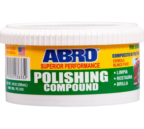 Автополироль кузова ABRO финишный, 295 мл PC-310