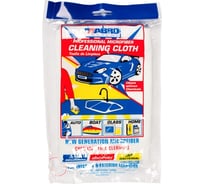 Очищающая салфетка ABRO Masters микрофибра, белая CT-210-WH