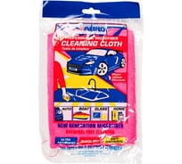 Очищающая салфетка ABRO Masters микрофибра, розовая CT-210-PI