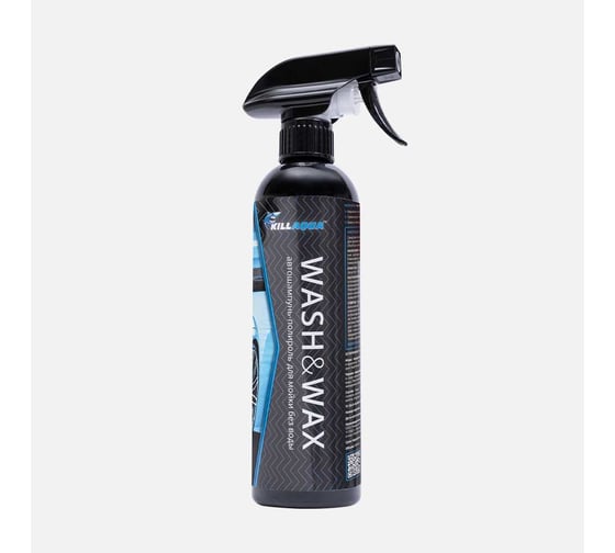 Автошампунь-полироль killaqua Wash&Wax для мойки без воды WSHW500