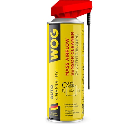 Безопасный очиститель ДМРВ WOG 2 в 1, 335 мл WGC0355