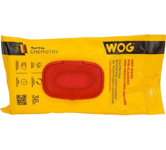 Влажные салфетки WOG 36 шт. WGC0662