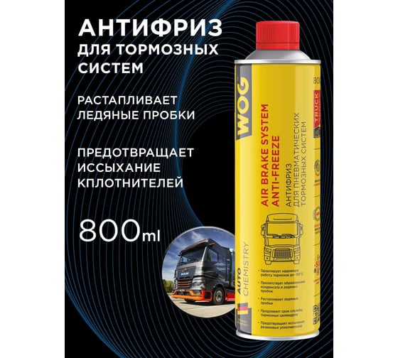 Антифриз для пневмотормозов WOG 800 мл WGC0590
