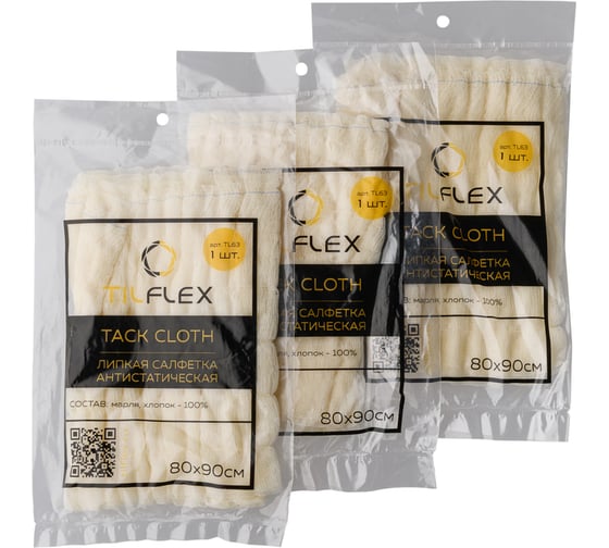 Салфетка липкая антистатическая TILFLEX 3 шт TL63/3 1