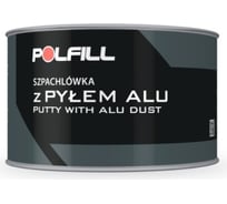 Шпатлевка с алюминиевым порошком POLFILL 500 г 13-000020