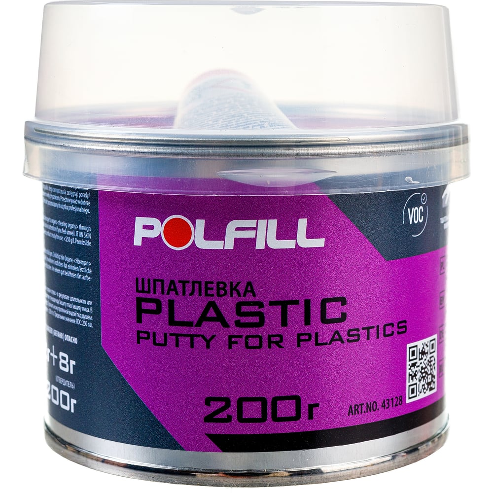 Шпатлевка POLFILL PLASTIC 200 г 13-000025 - выгодная цена, отзывы ...