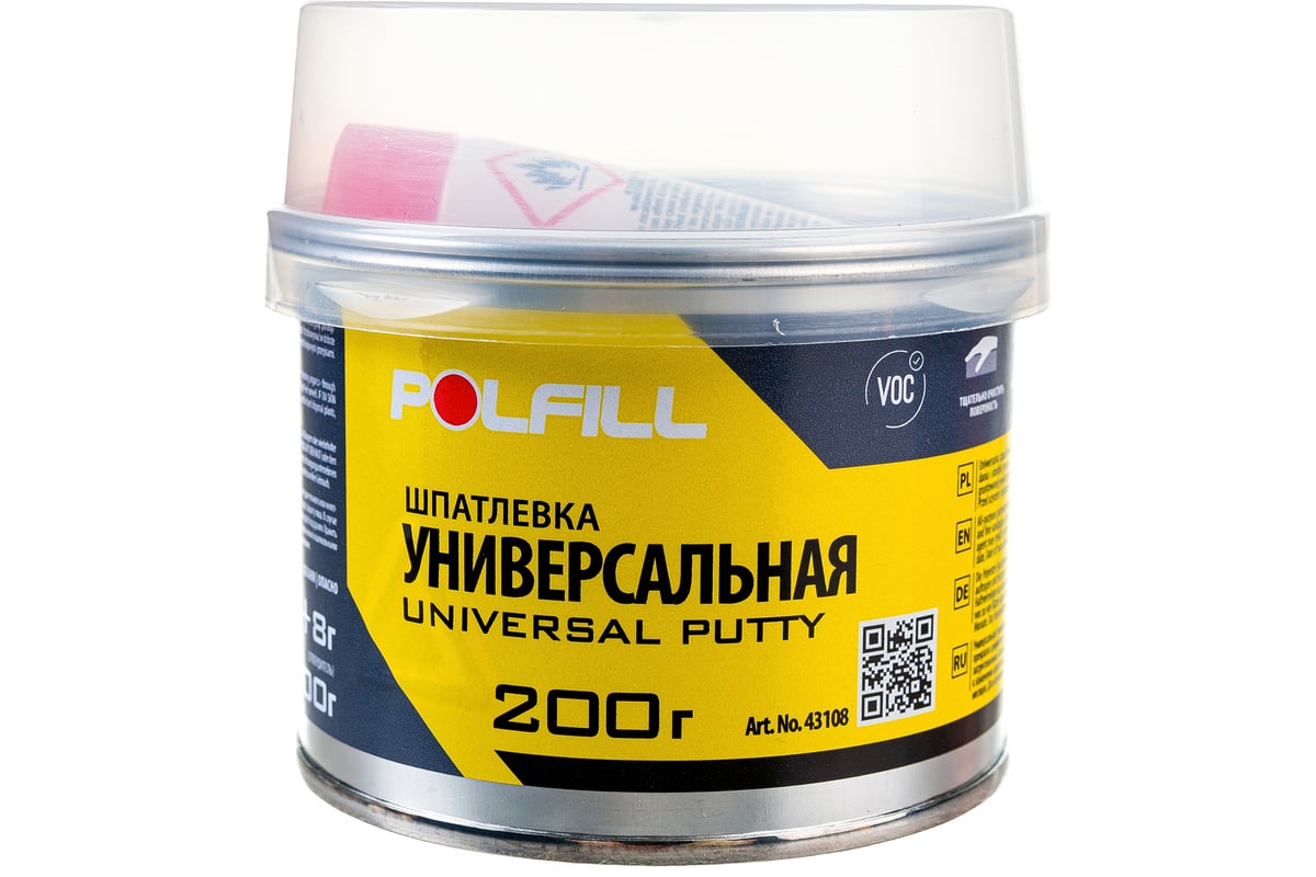 Универсальная шпатлевка POLFILL 200 г 13-000031