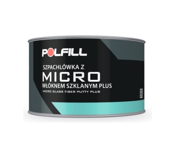 Шпатлевка со стекловолокном POLFILL MICRO PLUS 500 г 13-000012 1