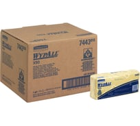 Протирочный материал Kimberly-Clark WypAll X50 сложенные, желтый 7443