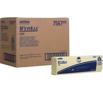 Протирочный материал Kimberly-Clark WypAll X80 сложенные, желтый 7567