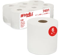 Протирочный материал для общественных зон Kimberly-Clark WypAll L10 центральная подача для системы 7491