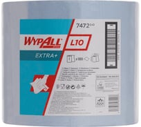 Протирочные салфетки Kimberly-Clark WypAll L10 EXTRA+ большой рулон, синий 7472