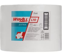 Протирочные салфетки Kimberly-Clark WypAll L10 EXTRA Большой рулон, белый 7141