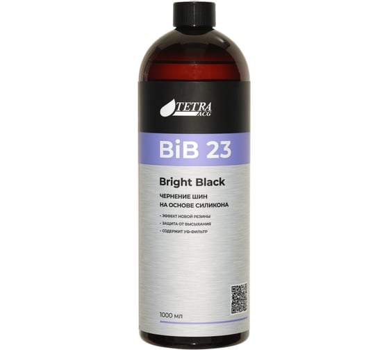 Чернение шин на основе силикона ACG Nerotire BiB 23 Bright Black 1 л 1029044 1
